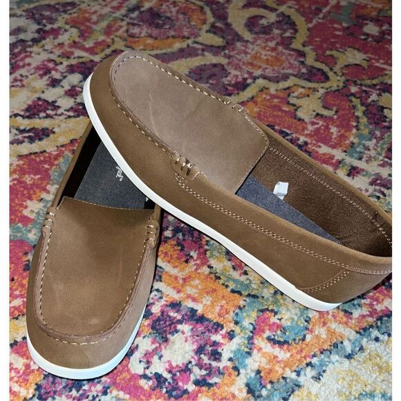 Cat & Jack Boys Alden Suede Slip-On Loafers - Picture 1 of 3